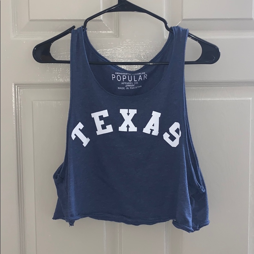 Texas crop top